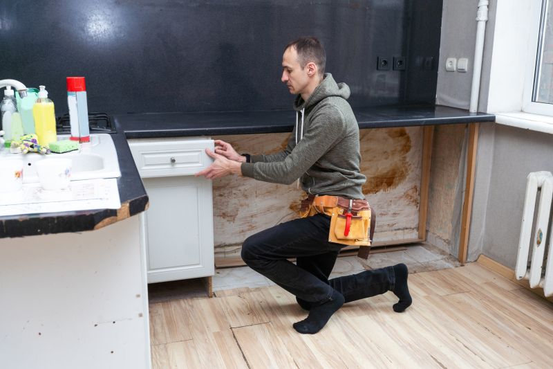 Kitchen Cupboard Refinishing