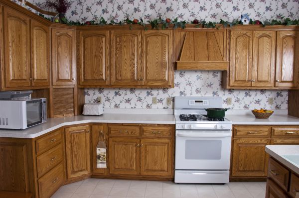 Oak Cabinet Refinishing Service